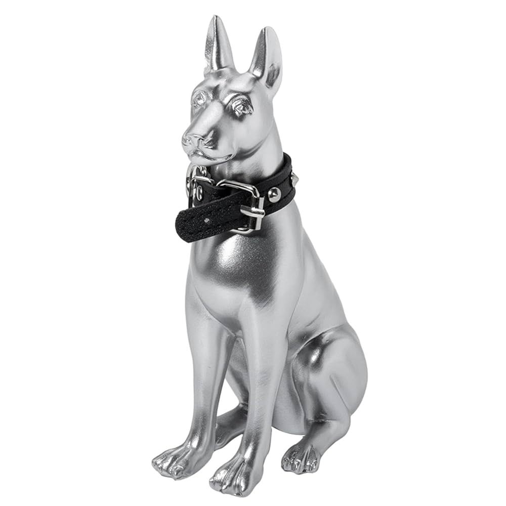 犬の置物　ドーベルマン Amazon.co.jp: オーナメント置物黒ドーベルマン置物オブジェ犬
